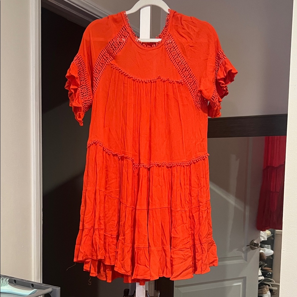 Patrons of Peace Orange Dress